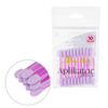 MollyNails purple powder applicator stick, 10 pcs