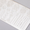 Plate for stamps with patterns ZG-L014