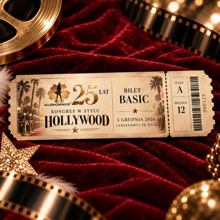 BASIC ONLINE TICKET – 25TH ANNIVERSARY OF ALLEPAZNOKCIE CONGRESS IN ŁÓDŹ
