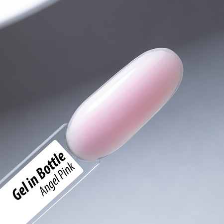 Gel polish in a bottle with a brush Gel in Bottle MollyNails Pro Salon Angel Pink HEMA/Di-HEMA Free 15g
