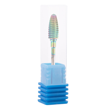 Professional cobalt-tungsten rainbow bur, model Flame 1 M 3/32" No. 1
