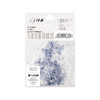 SS3 Light sapphire glass nail rhinestones, approx. 1440 pieces per pack