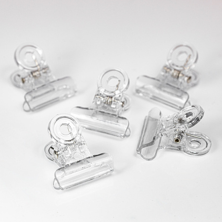 Clip de plástico para sujetar túneles de 22 mm, 5 unidades