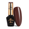 Smalto ibrido MollyNails Natural di Monika Mielniczuk, senza HEMA/Di-HEMA, 8 g, n. N8