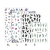 Adhesivos para uñas con motivos florales CM-054 de MollyNails