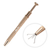 Uchwyt chwytak do gąbek do ombre MollyNails 12,2cm złoty