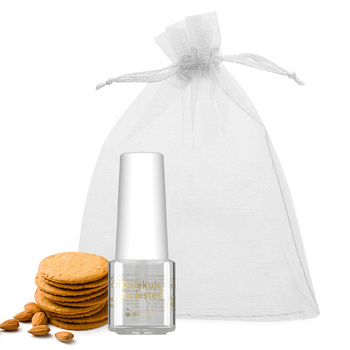 Aceite especial para cutículas y uñas con aroma a galletas de almendra, en envase de 5 ml