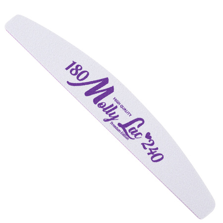 Nail file Safe Package MollyLac boat purple medium 180/240 CU-05 Best Quality