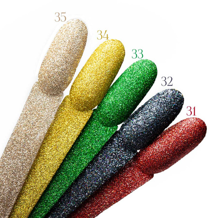 Брокат для нігтів MollyLac № 35, 20 г