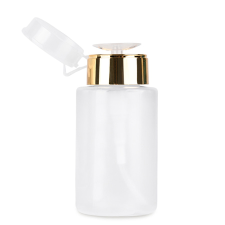 Gold pump dispenser for liquids, 150 ml