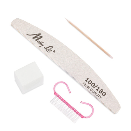 Safe Standard-Set für die Nagelpflege – MollyLac-Nagelfeile 100/180