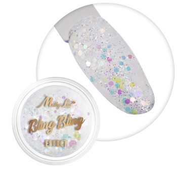MollyLac Nagelglitter „Bling Bling Effect“ 1 g Nr. 09