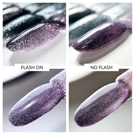 Esmalte híbrido MollyNails Flashing Lights Instant Crush sin HEMA ni Di-HEMA, 8 g, n.º 568