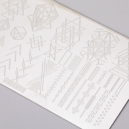 Plaque pour tampons à motifs ZG-L014