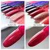 Lakier hybrydowy MollyNails Duo Flashing Lights Love Game HEMA/Di-HEMA Free 8g Nr 606