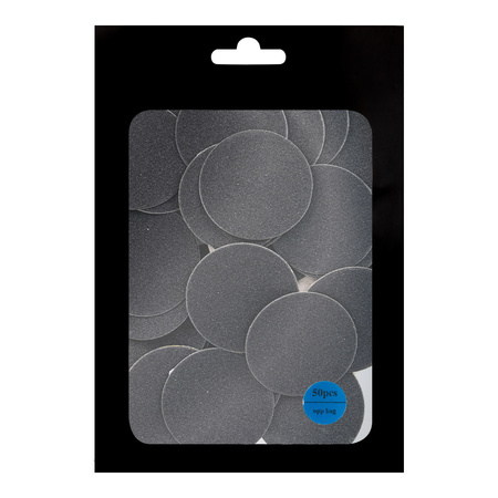 Disques abrasifs interchangeables, grain 240, pour PodoDisk, taille XL 35 mm, 50 pièces