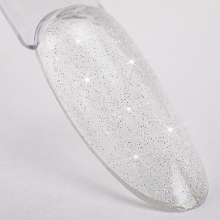 Top coat LED/UV sin necesidad de limpiar con alcohol, con purpurina, MollyNails Sparkle Top Star, 10 g