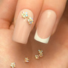 Adornos para uñas con flores en 3D MollyNails K1119, 10 unidades