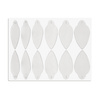 Self-adhesive silicone molds for Dual Form tips ST012-1 MollyLac 24 pcs.