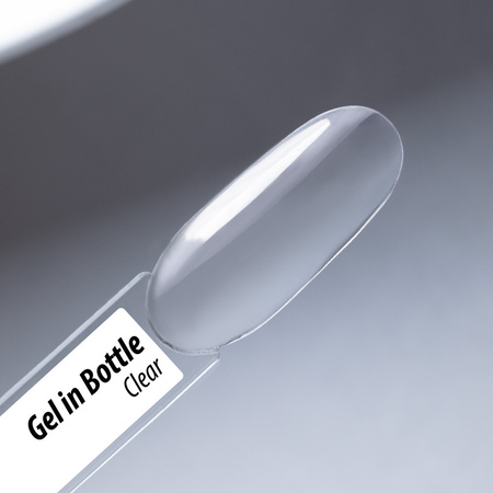 Żel budujący w butelce z pędzelkiem Gel in Bottle MollyNails Pro Salon Clear HEMA/Di-HEMA Free 15g