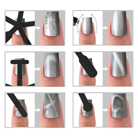 Cat Eye Womanity LED/UV Gel Polish No. 441 Lipstick by MollyNails, HEMA/Di-HEMA Free, 8g