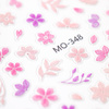 5D-Nagelaufkleber mit selbstklebenden Blumen MO-348