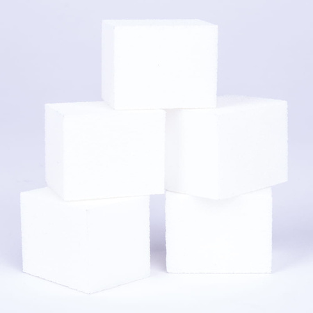 Piccolo blocco lucidante di lusso a quattro facce 180/180, bianco