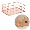 Metall-Organizer-Korb in Roségold Nr. 1