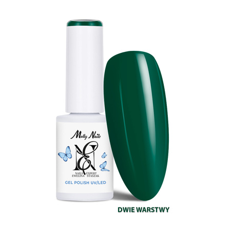 LED/UV Gel Polish MollyNails by Ewelina Staszak Talizman T16 Malachite 7g