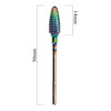 Fresa professionale in cobalto-tungsteno arcobaleno, modello Flame M 3/32" n. 3