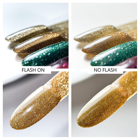 MollyNails Hybridlack Flashing Lights 3 Honeywood HEMA/Di-HEMA-frei 8 g Nr. 611