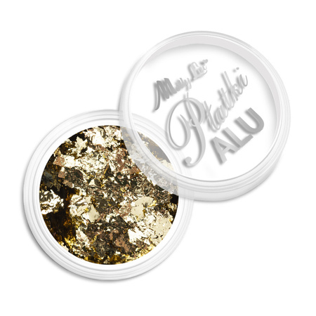 MollyLac Metallic-Nagelstaub, Aluminiumflocken, 0,2 g, Nr. 12