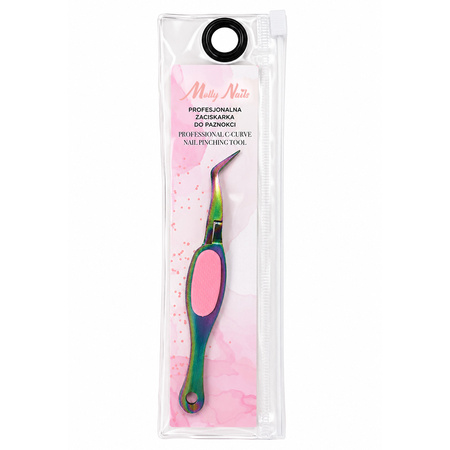 MollyNails Professional Nail Tunnel Clamp, Pink