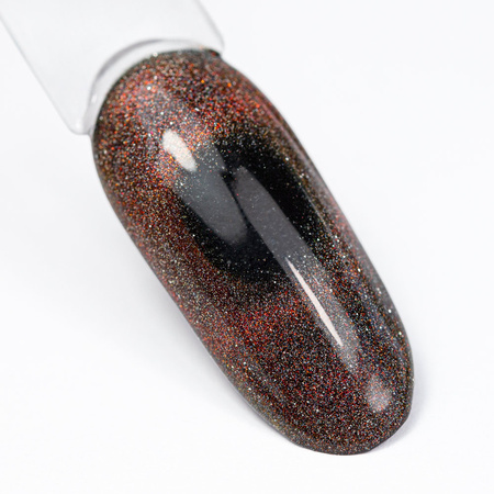 Magnetischer Hybridlack mit Cat-Eye-Effekt „Cat Eye Flashing Magic“ von MollyLac, 10 g, Nr. 155