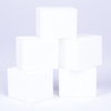 Piccolo cubo lucidante di lusso a quattro lati 240/240 bianco