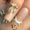 Decorazioni per unghie a forma di fiocco 3D MollyNails n. 2, 10 pezzi