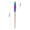 Fresa professionale in cobalto-tungsteno, modello "Rainbow", tipo "Small cone", M 3/32", n. 8