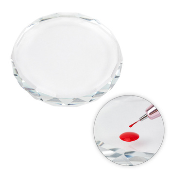 Crystal palette pad for mixing nail polish and photos MollyNails
