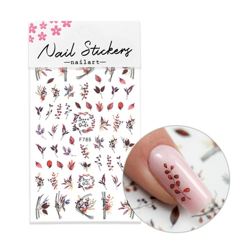 Adhesivos para uñas: hojas finas autoadhesivas F785