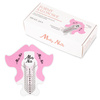 Modelli per l'estensione delle unghie MollyNails, rosa trasparente, 500 pezzi