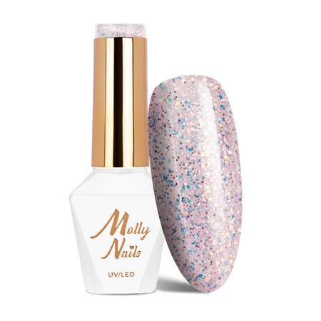 Lakier hybrydowy MollyNails Spotlight Dreamer HEMA/Di-HEMA Free 8g Nr 631