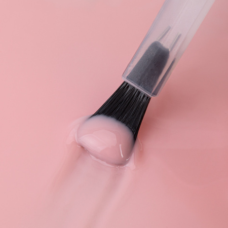 Baza kauczukowa elastyczne paznokcie manicure pedicure S.O.S. Antidotum MollyNails Babydoll 10g