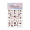 Adhesivos finos para uñas de Halloween MS-C224