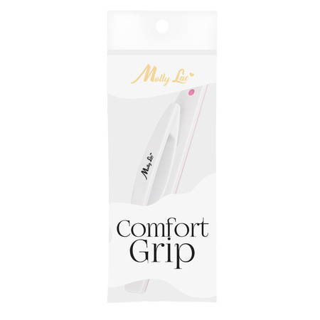 Mango ergonómico ComfortGrip de MollyLac para lima de uñas, 1 unidad.