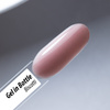 Gel de modelado en botella con pincel Gel in Bottle MollyNails Pro Salon Biscotti sin HEMA ni Di-HEMA, 15 g