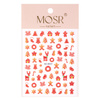 3D Self-Adhesive Christmas Nail Stickers 5D-0037
