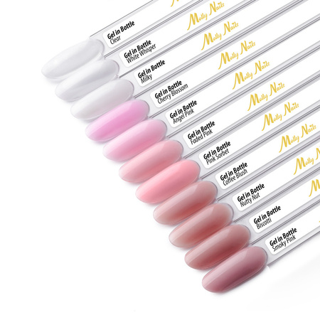 Gel in Bottle MollyNails Pro Salon Milky HEMA/Di-HEMA Free 15g