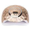 MollyNails 248W Dual UV/LED Nail Lamp for hybrid nail polish, gels, and acrylic gels, gold, Y13, 3m cable length