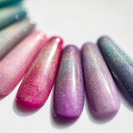 Lakier hybrydowy MollyNails Flashing Holo in Bottle 8g