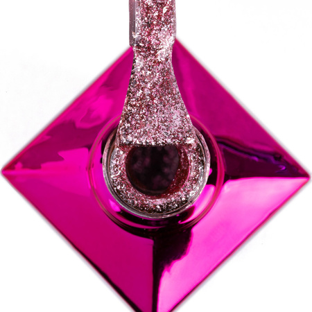 Vernis hybride MollyNails Luxury Glam Rich Baby Rich 8 g n° 542